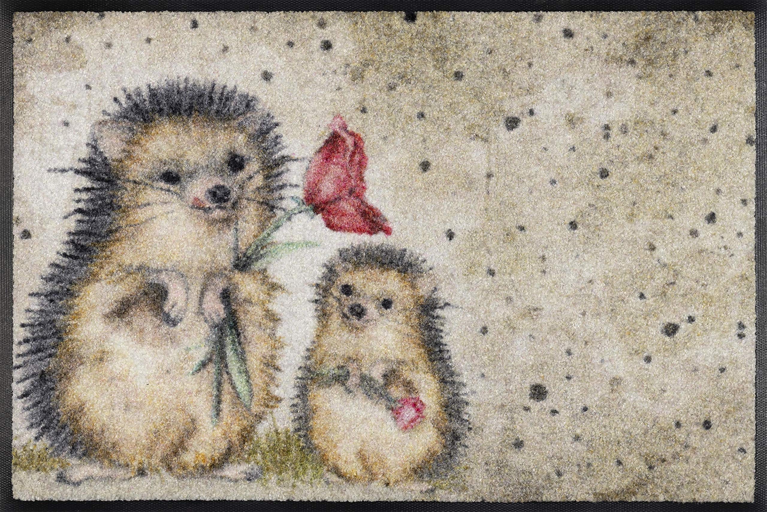 Wash+Dry Design Mat 100% Polyamide Beige 40/60