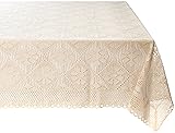 Stars Crochet Vintage Lace Design Tablecloth