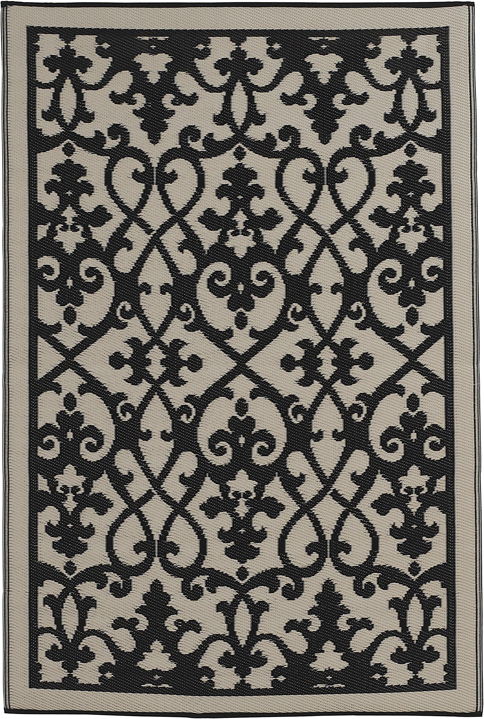 Venice - Cream & Black (90cm x 150cm)