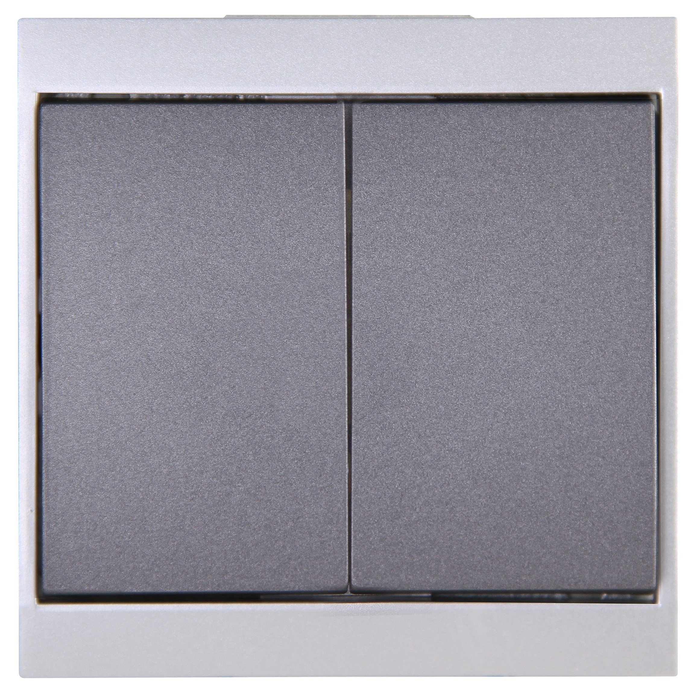 Kopp 620515085 Malta Switch Silver-Anthracite