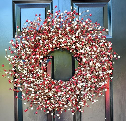 elegant holidays handmade red cream