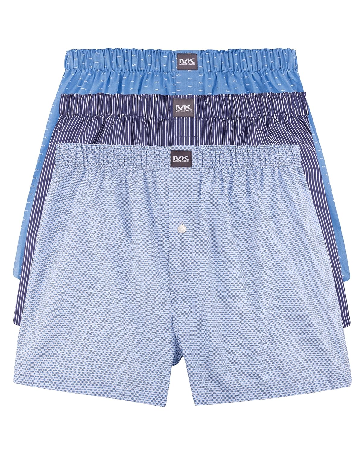 Buy Michael Kors Men's 3Pack Woven Boxers Medium at Amazon.in