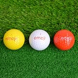 Emoji Official Novelty Golf Balls 6 Pack Multi-Color Brand Emoji view 5
