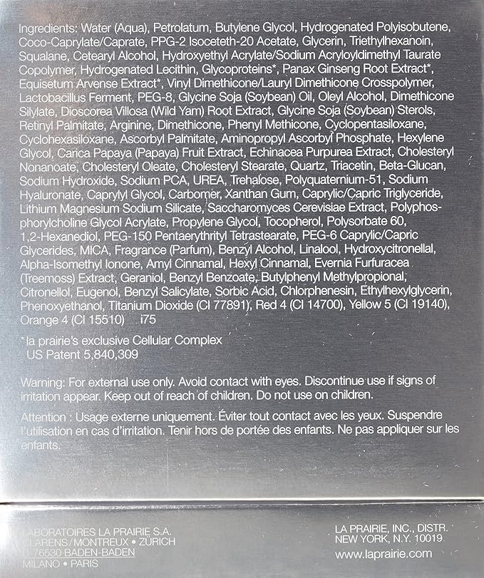 la prairie radiance cellular cream