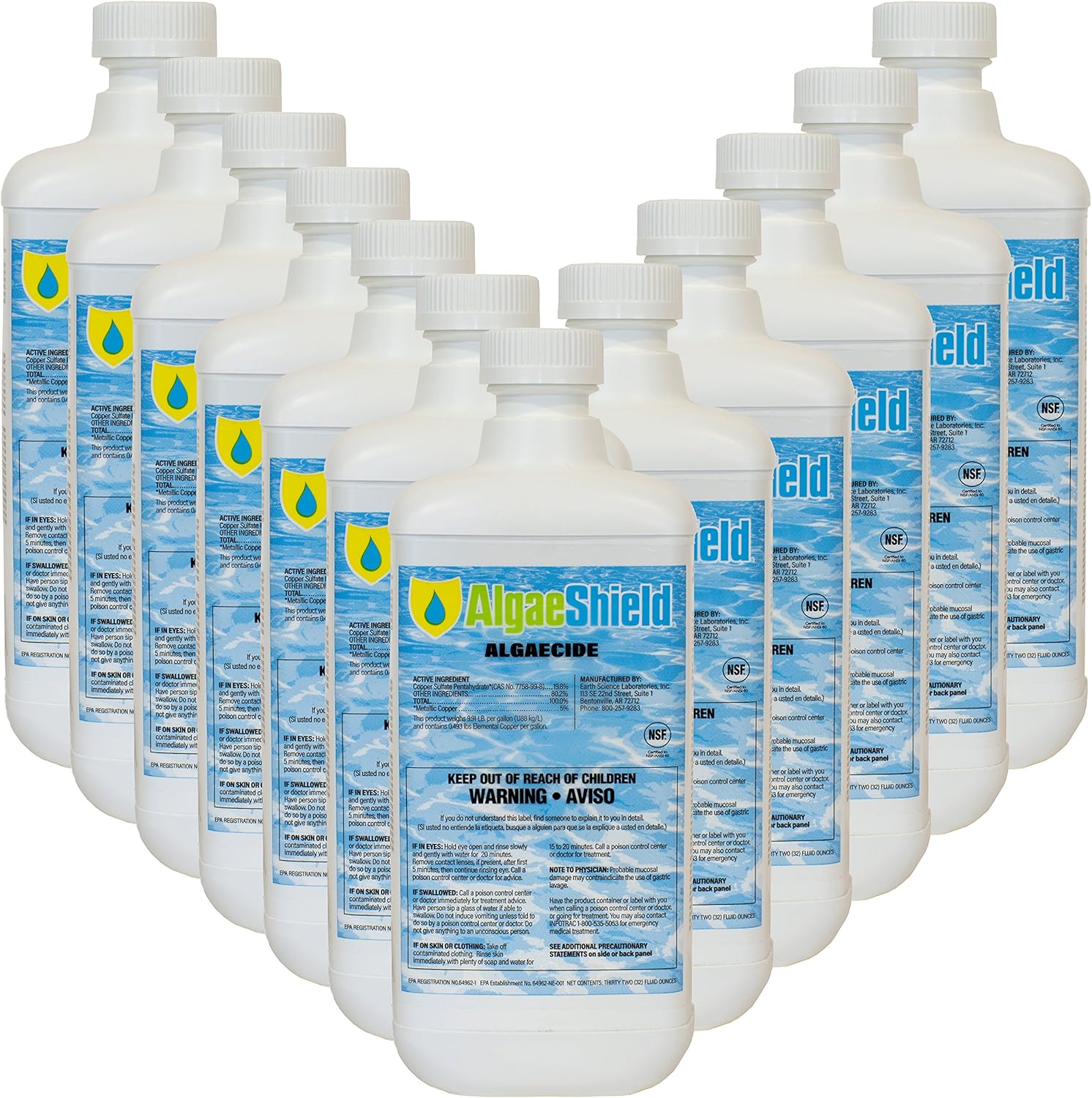 Algae Shield Algaecide (12 Pack) Amazon.co.uk Garden & Outdoors