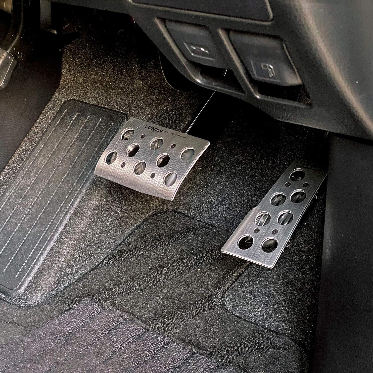 Amazon ナポレックス At車用 スポーツペダル Lonza Atペダルセット At S アルミ 寸法 71 110 119 56mm Napolex Lz 303 車 バイク 車 バイク