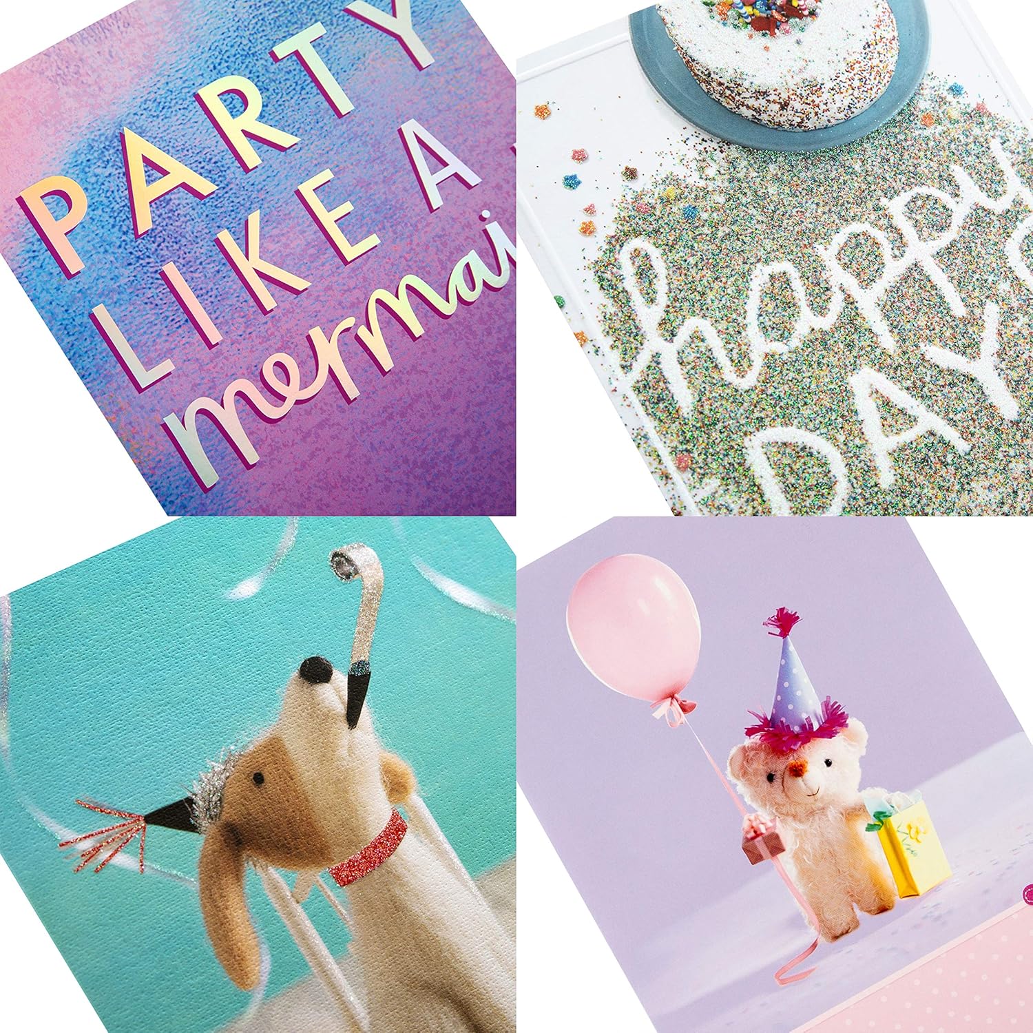 Congratulatory Card Bundle from Hallmark - 8 Cards in 8 Designs, Multicolour - Image 4