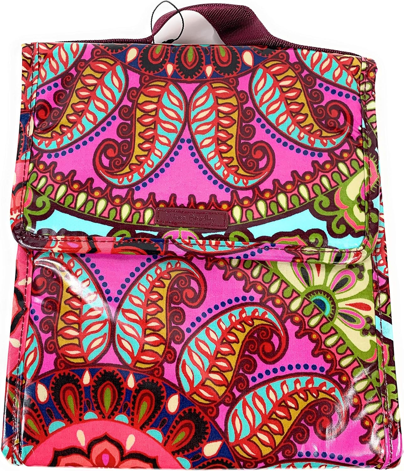 vera bradley lilac medallion lunch bag