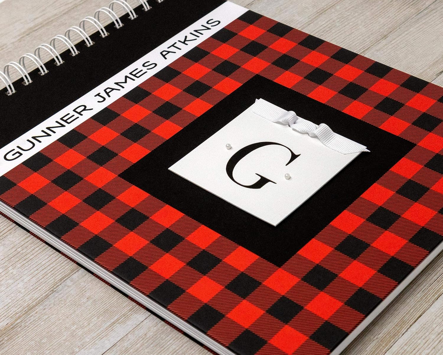 personalized baby memory book