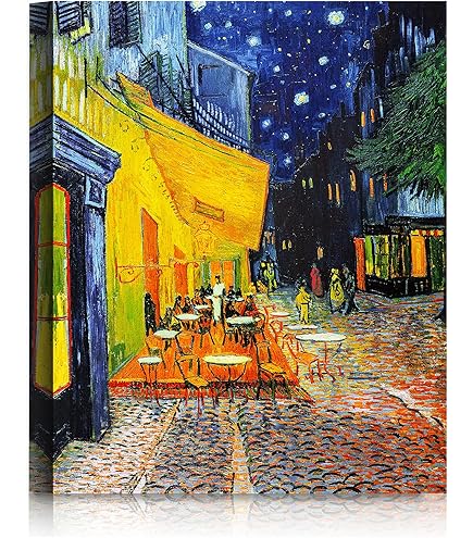 CAFE TERRACE Familia 流星　19/32 SEC Amazon.com: The Café Terrace on The Place du Forum, Arles, at