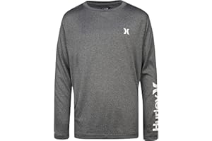 Hurley Boys Long Sleeve UPF 50+ Rash Guard Swim Shirt