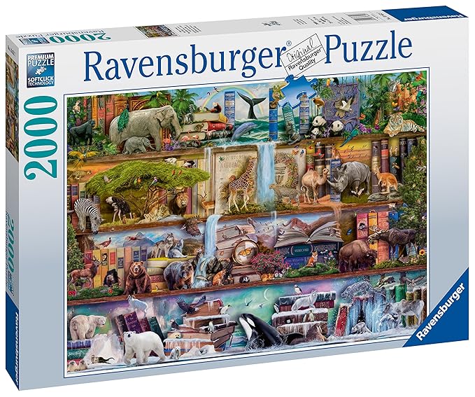 Ravensburger 16652 Aimee Steward: Großartige Tierwelt, 2000 Teile Puzzle