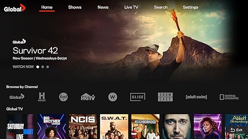 can i stream global tv without cable