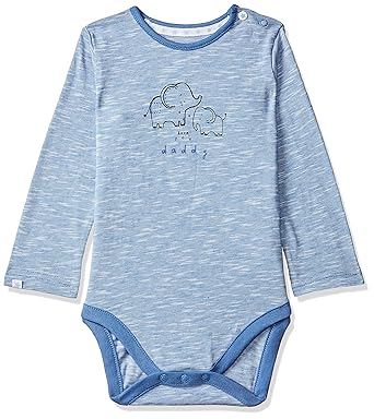 Baby Boys Bodysuit (SA455-1_Blue_Newborn (Upto 4.5 KG))