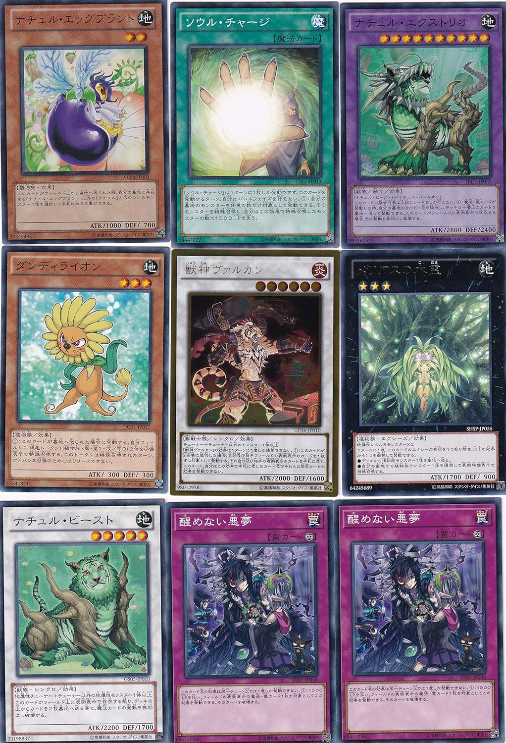 遊戯王ナチュルデッキビルダー36枚のセット トレカ 通販 Amazon