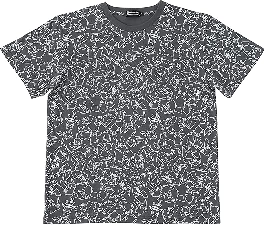 Amazon ポケモンセンターオリジナル Tシャツ ピカチュウがいっぱいbk M おもちゃ雑貨 おもちゃ