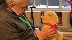 ageless innovations golden pup interactive robot toy dog