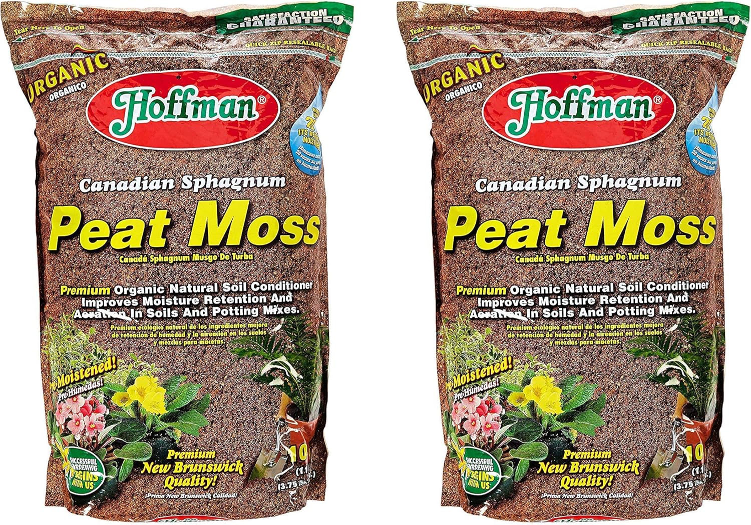 Hoffman 15503 Canadian Sphagnum Peat Moss, 10 Quarts : Soil And Soil Amendments : Garden & Outdoor