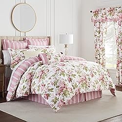 Waverly Forever Peony 4-Piece Comforter