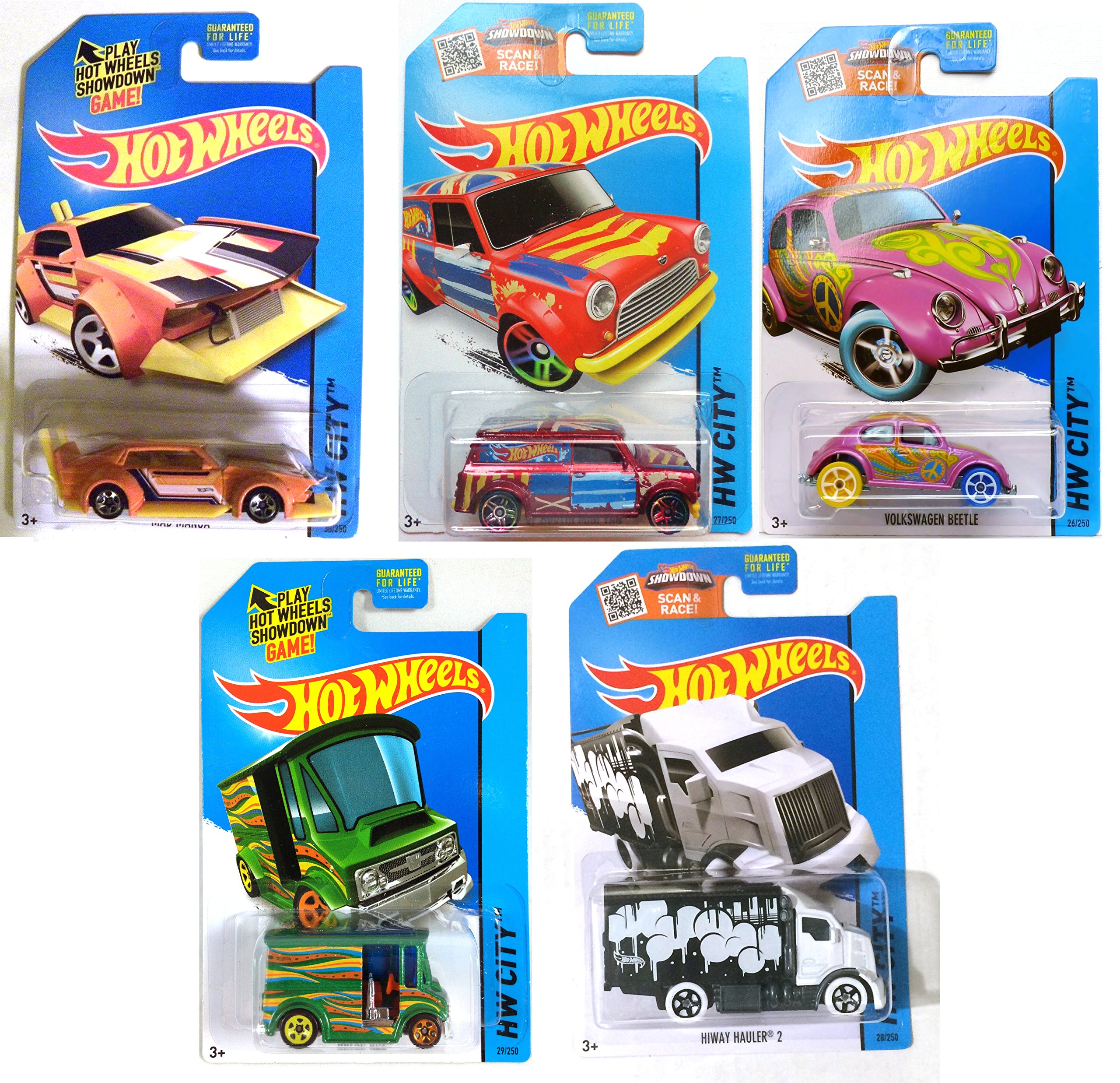 Buy Art Cars Hot Wheels City Set 2015 Volkswagen Beetle Treasure Hunt 5