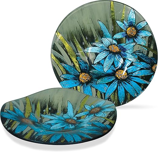 Amazon Com Angel Star Decorative Glass Plate With Wire Display