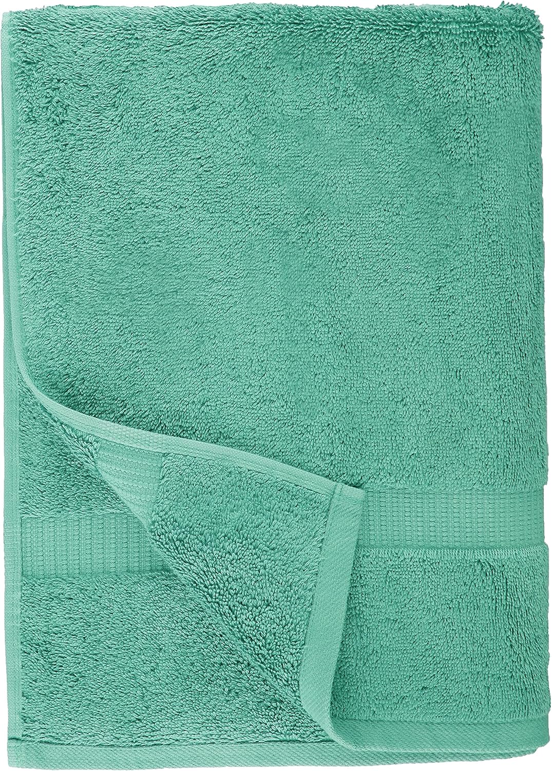 Pinzon Organic Cotton Bathroom Towels, 6 Piece Set, Mineral Green: Home & Kitchen