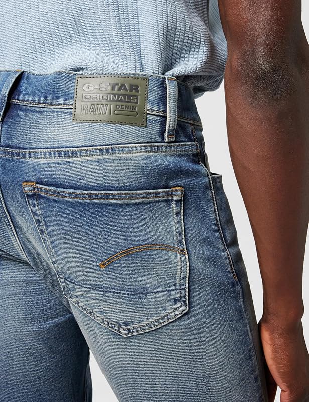 Herren 3301 Slim Jeans, Mehrfarben (Faded new Moon Restored 51001-C052-H443), 29W / 34L — Foto 5 von 6