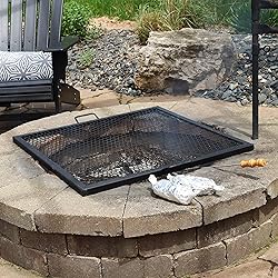 Sunnydaze X-Marks Fire Pit Cooking Grate - Outdoor