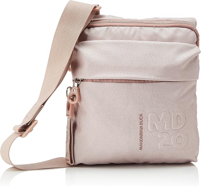 Mandarina Duck Women's Md20 Lux Tracolla Messenger Bag, Pink (Magnolia), 4x23x21.5 Centimeters