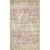 Unique Loom Monterey Collection Area Rug - Adobe (5' x 8' Rectangle Pink/Blue)