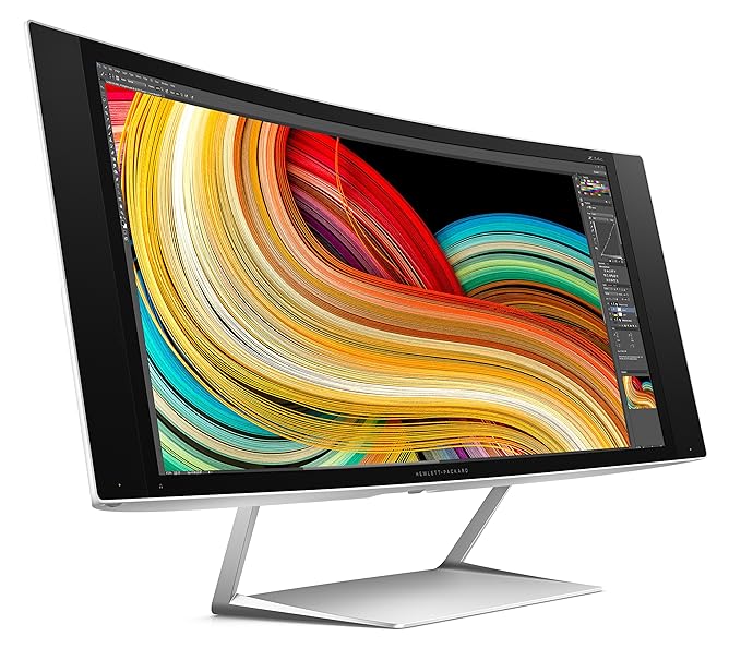 HP Z Display Z34c 34-inch Ultra Wide Curved Display - PC flat panels: Amazon.co.uk: Computers 