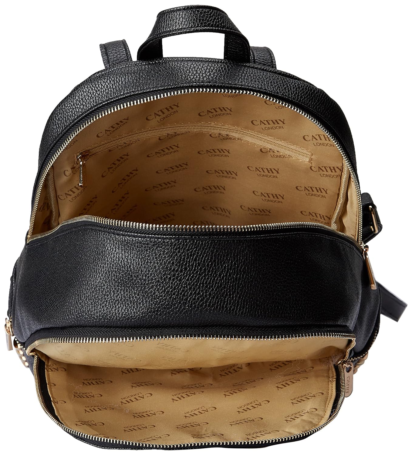 cathy london women's backpack (black, cathy-123)