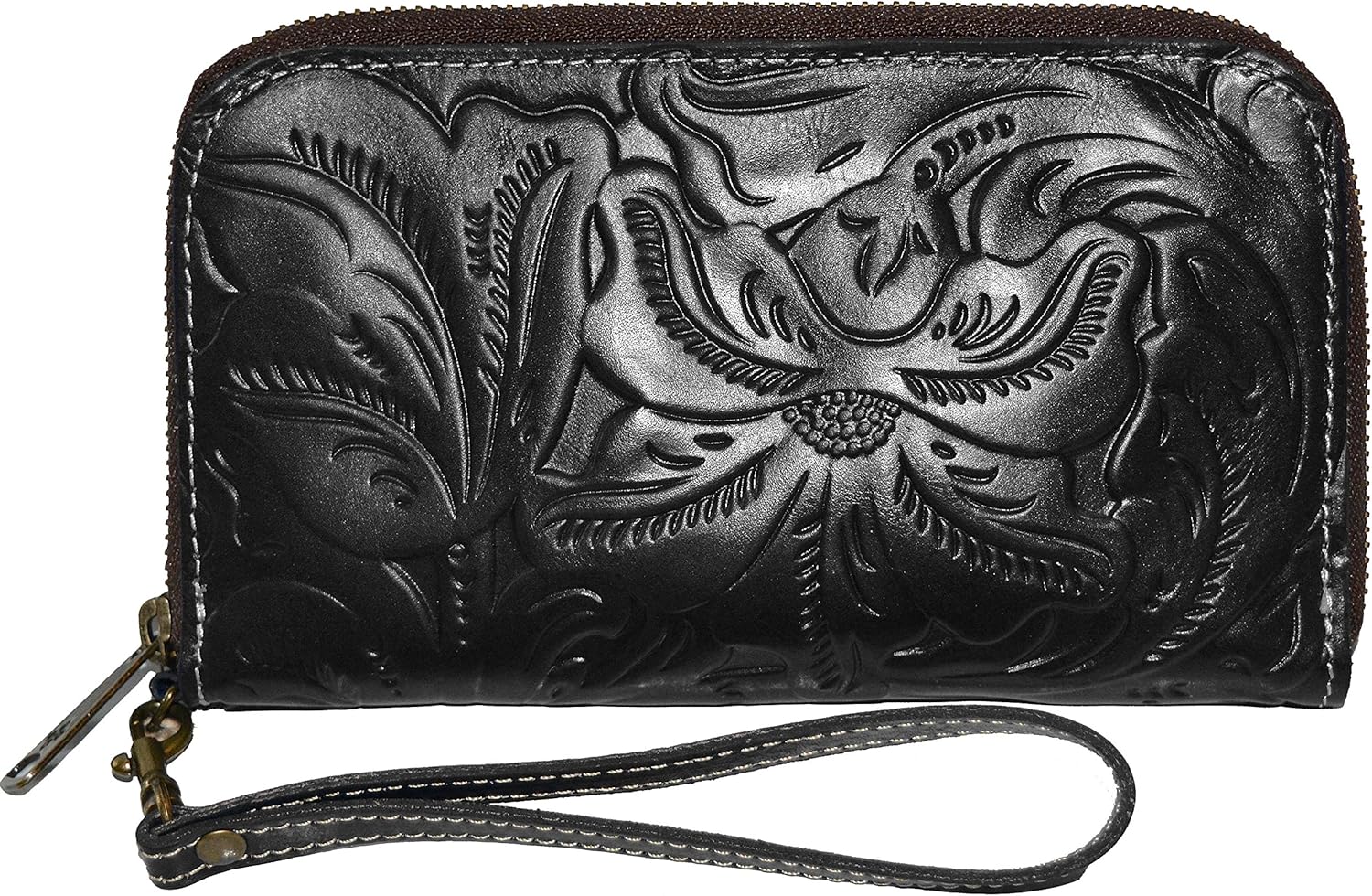 Patricia Nash Italian Leather Women's Biscay Wristlet Clutch Wallet