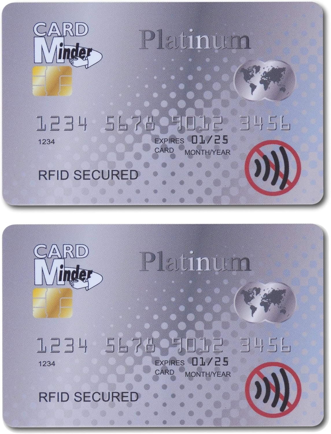 Card Minder RFID/NFC Blocking Card, Contactless Card Protection, 1 Card Protects Your Entire Wallet