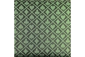 YH POKER Speed Cloth Poker Table Fabric - 108X60 Inch Section of Suited Casino Card Game Table Felt Top Cover - Green