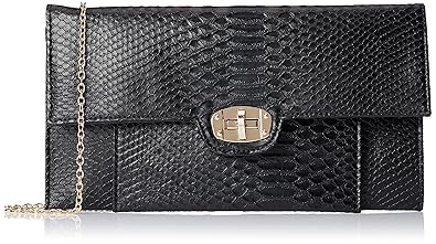 elespry Womens Clutch (Black) (MB-41407-BL)