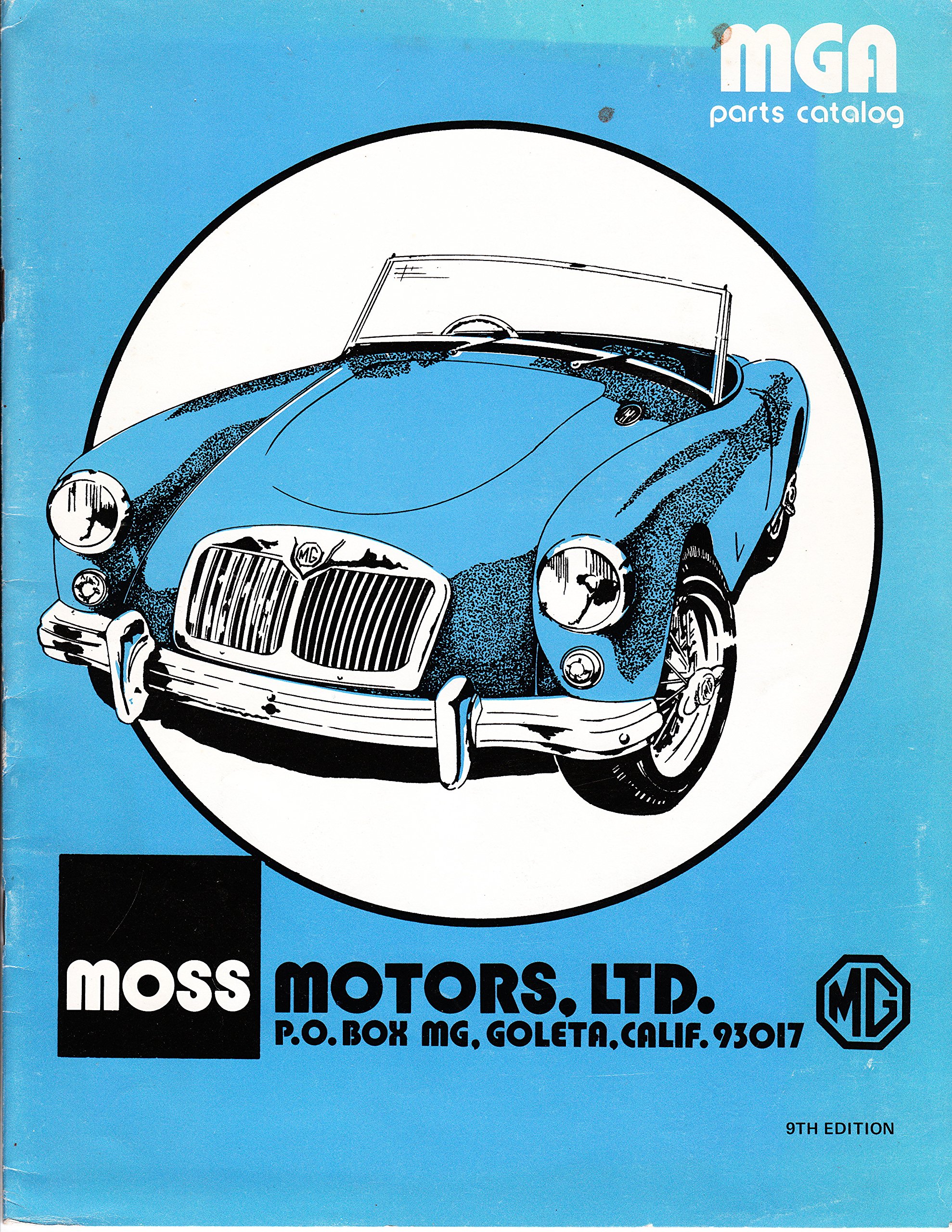 Mga Parts Catalog Moss Motors Ltd Amazon Com Books