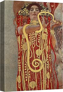Toile Décorative Gustav Klimt - Hygeia - Prête à Accrocher - Style Art Nouveau