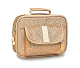 Bixbee Sparkalicious Glitter Lunch Box, Gold