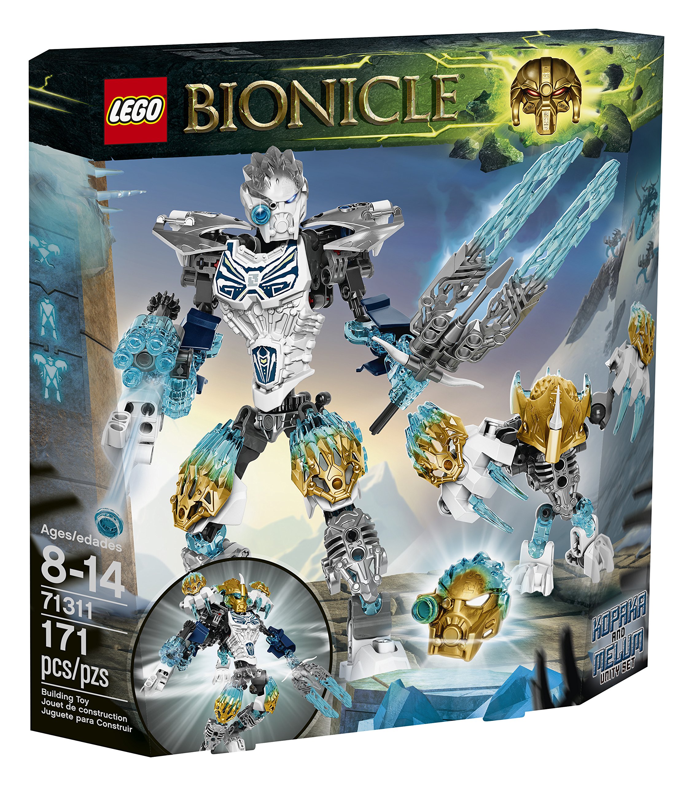 LEGO Bionicle Kopaka & Melum Unity Set (171 Piece) Buy Online in