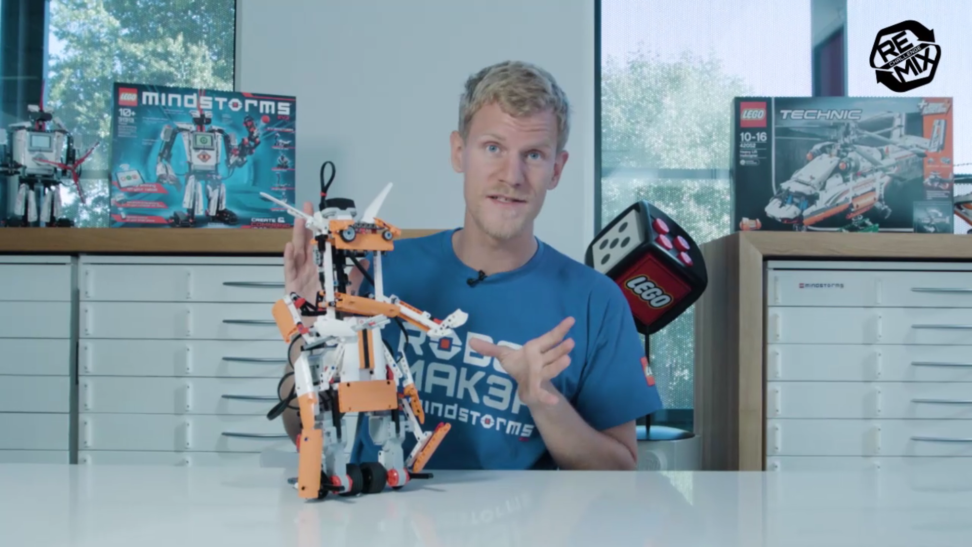 Watch Remix Designer Video&colon; LEGO Mindstorms EV3 & Technic