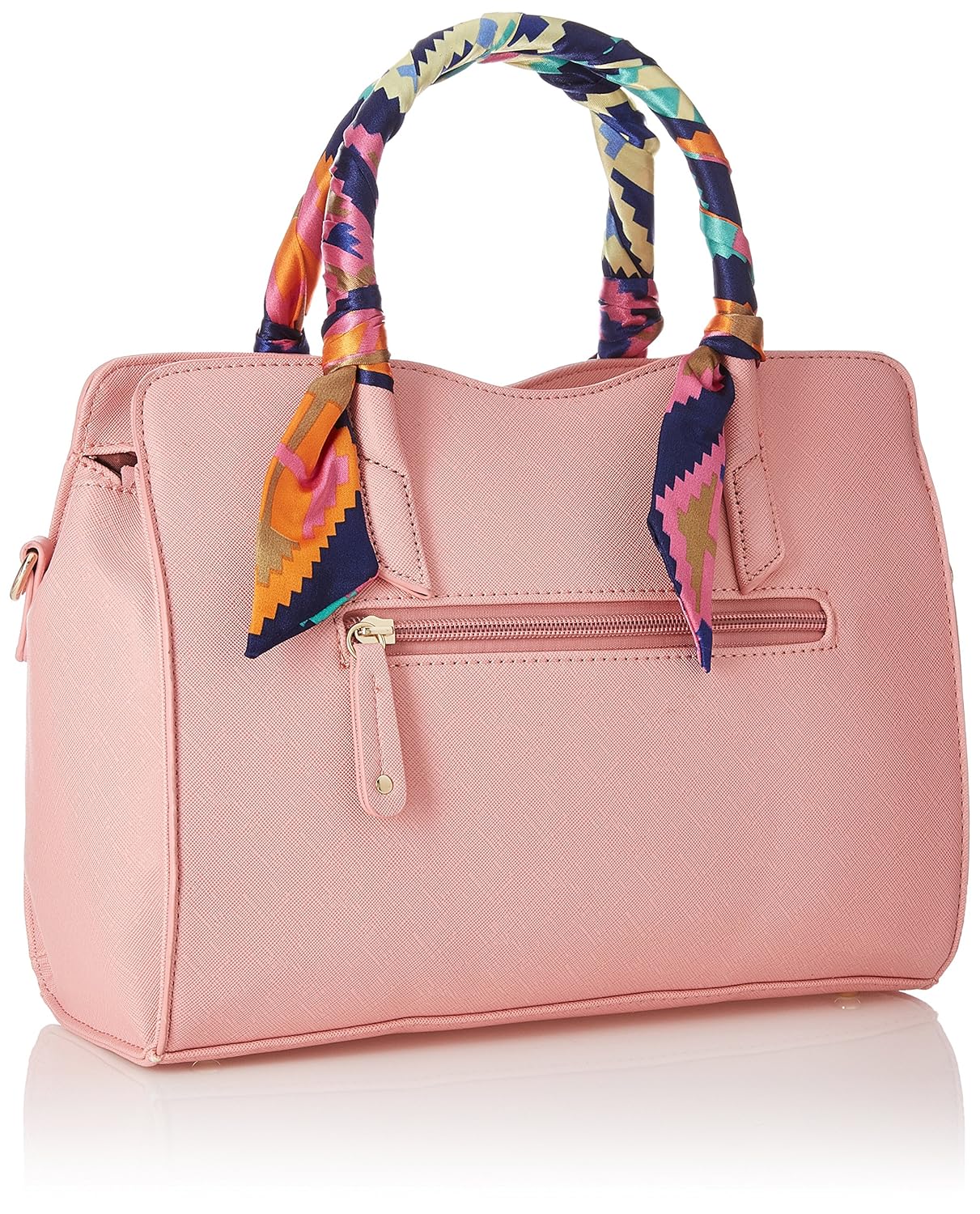 caprese joleen women's satchel (pink rose)