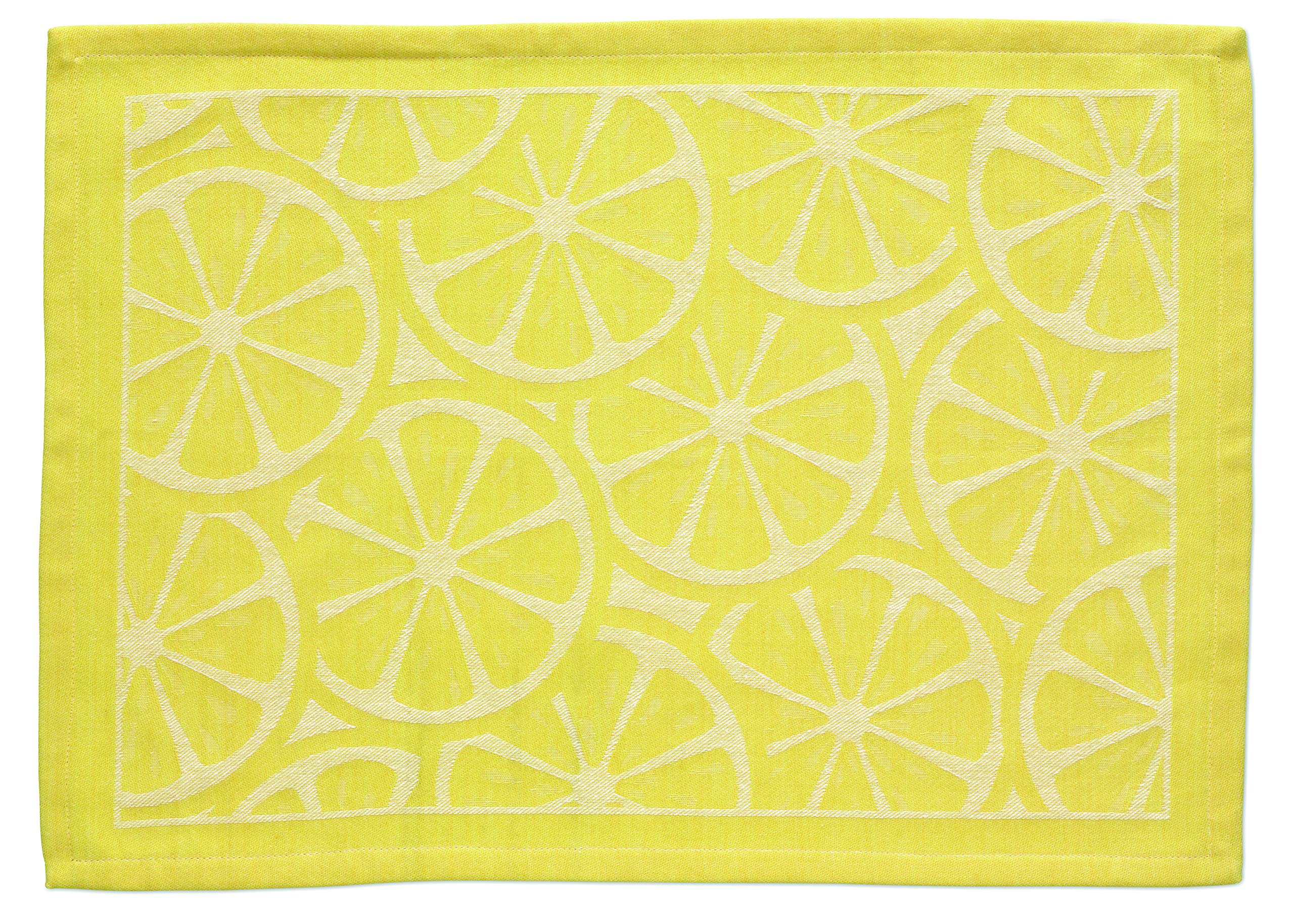 Kela Keuken Placemat, Coton, Yellow, 500 mm x 350 mm