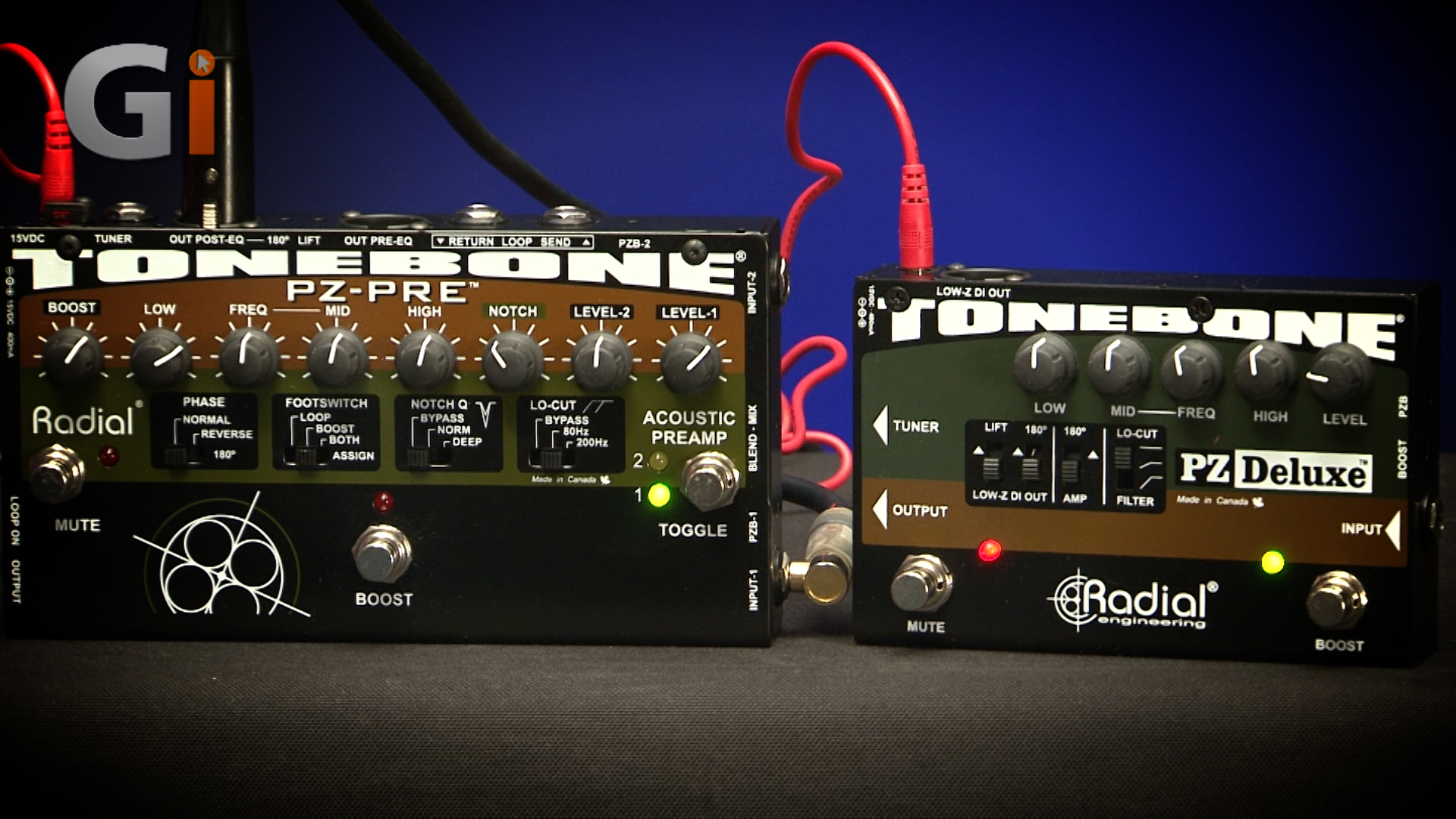 Watch Radial Engineering ToneBone PZ-Pre & PZ-Deluxe Acoustic
