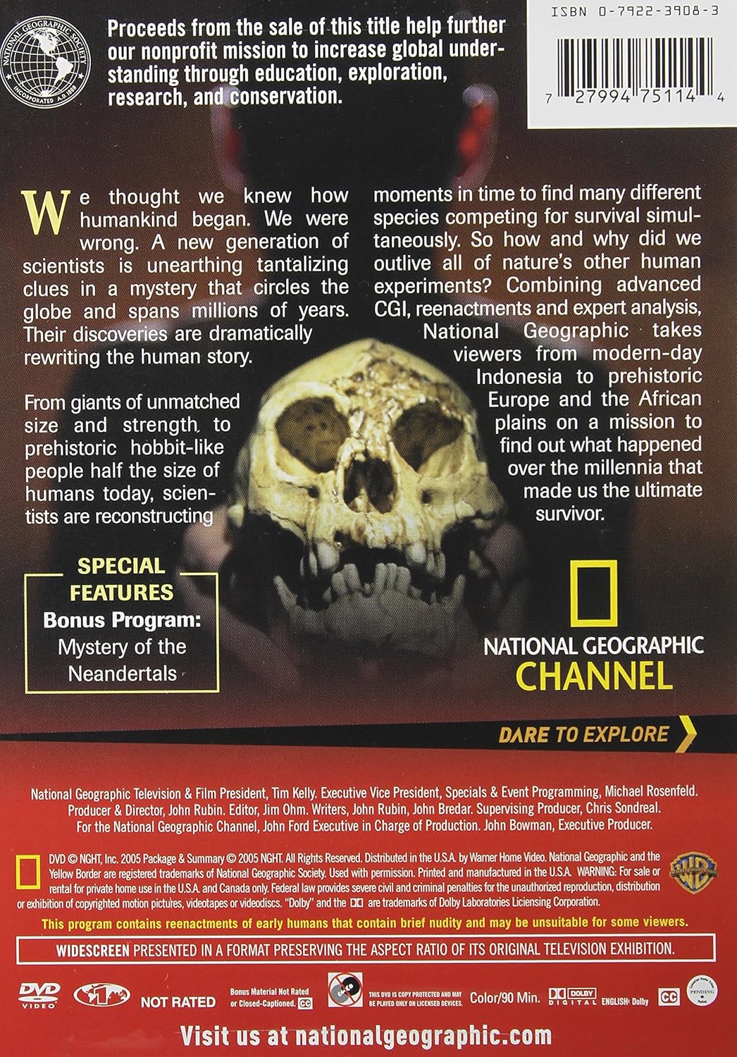 Amazon Com National Geographic Search For The Ultimate Survivor National Geographic Cine Y Tv