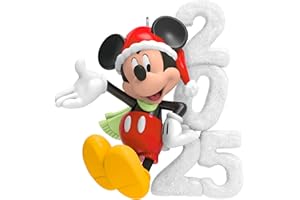 Hallmark Keepsake Christmas Ornament 2025, Disney Mickey Mouse A Year of Disney Magic