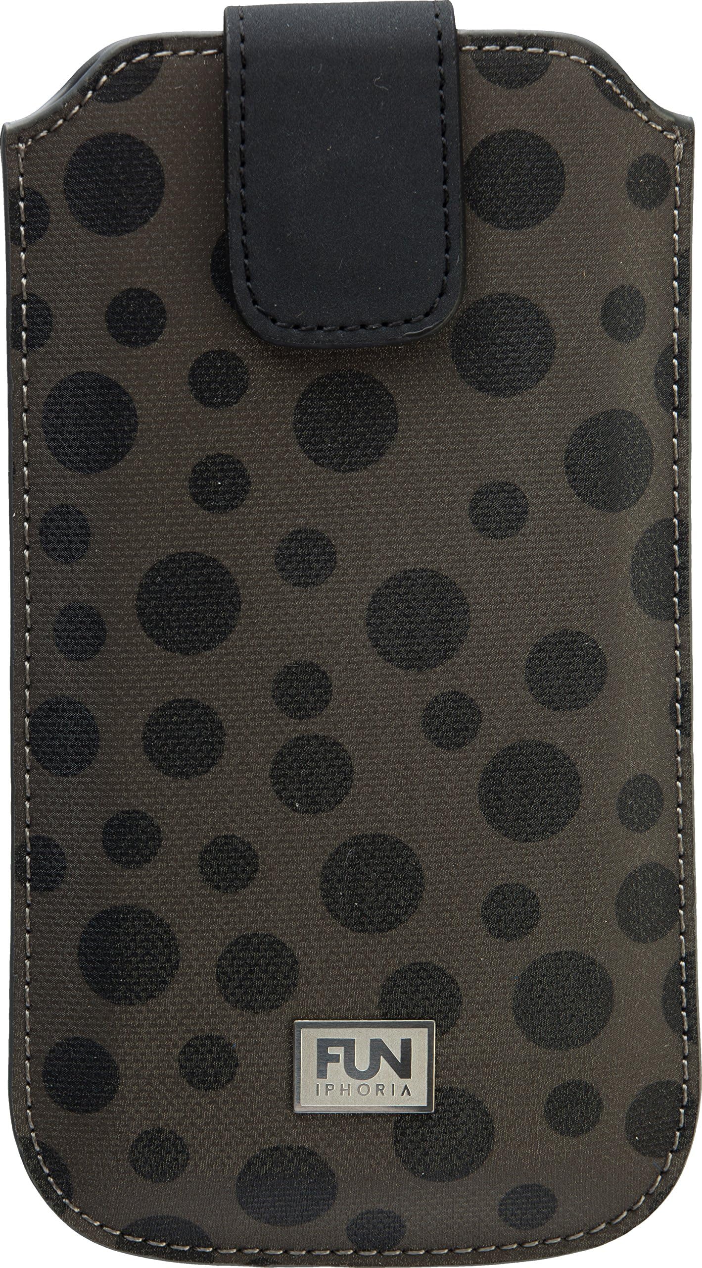 IPHORIA FUN Dots Case Size M - Gray