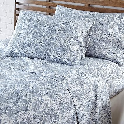 Amazon Com Hnu 4 Piece Classic Eclectic Deep Pocket Sheets