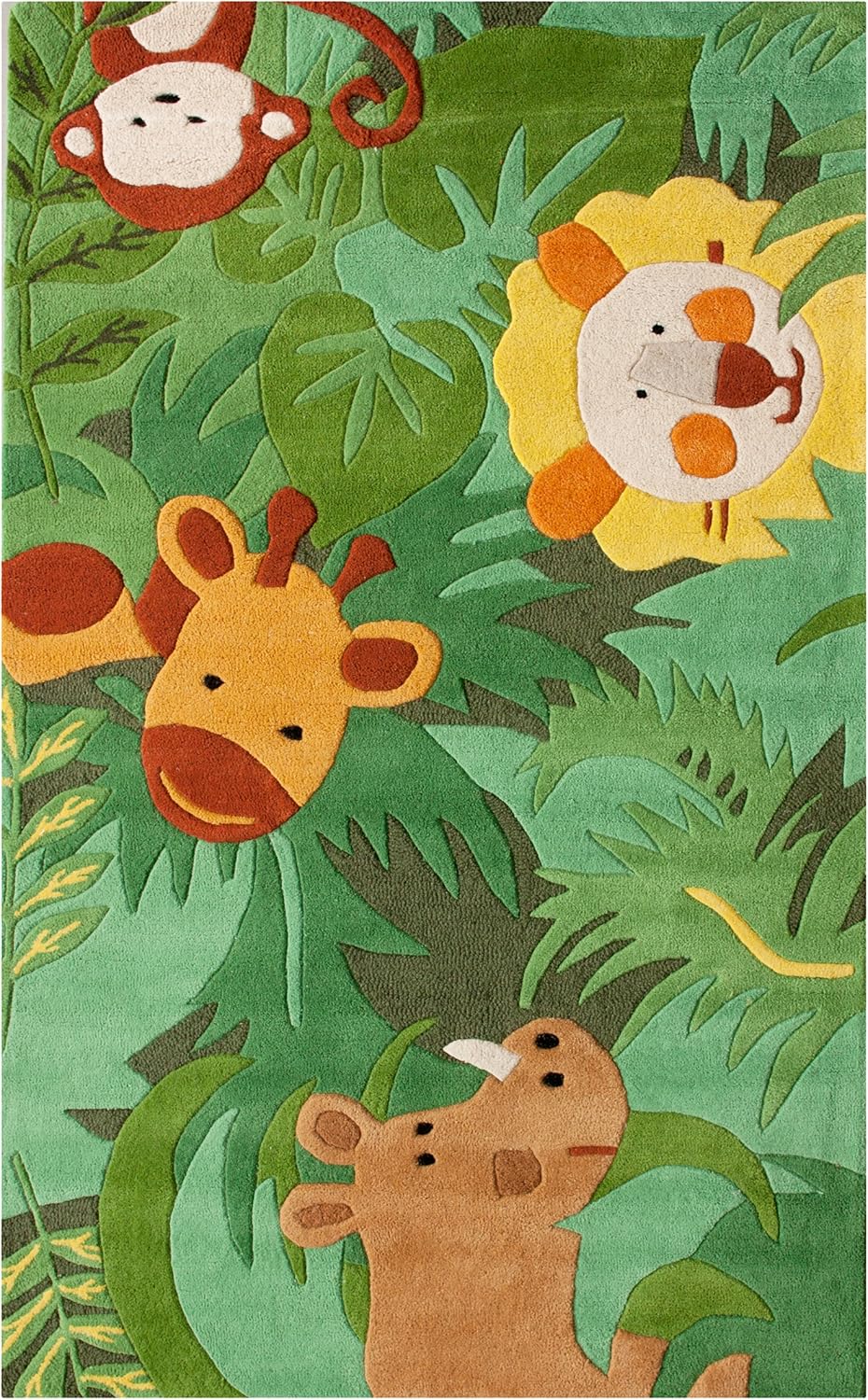 kids jungle rug