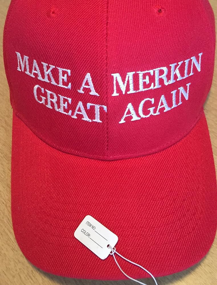 trump parody hat